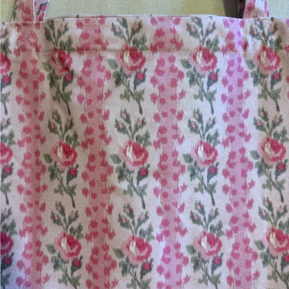 LoveShackFancy Pink Floral Tote - Picture 5 of 6